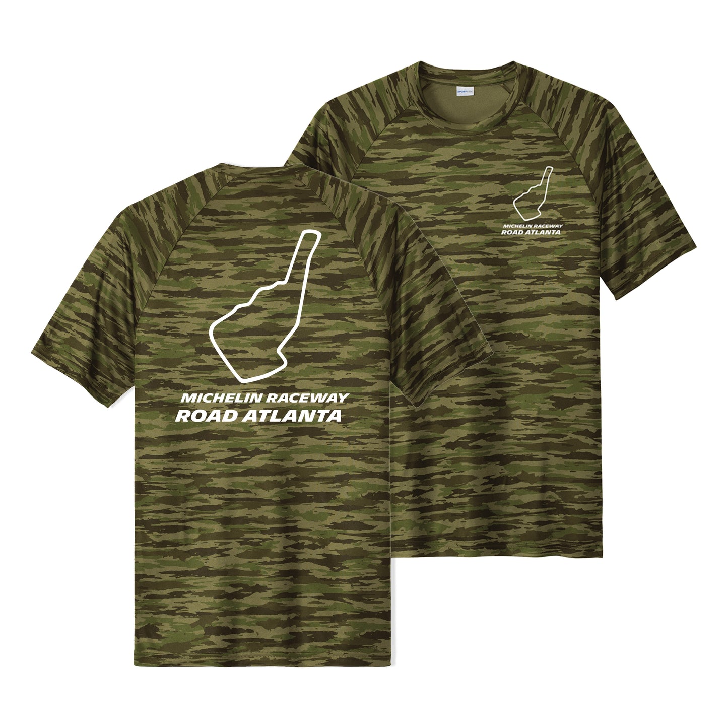 MRRA Track Outline Camo Tee