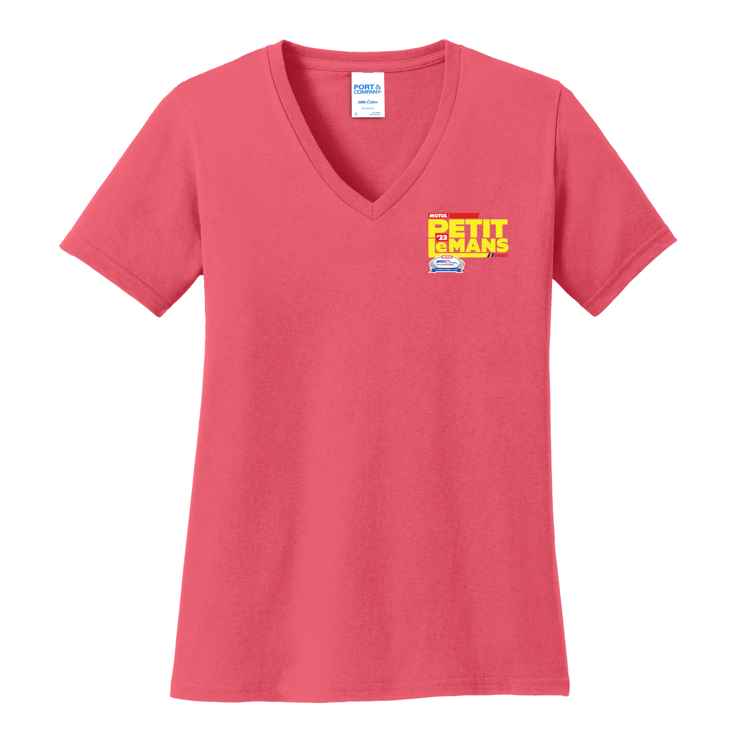 2023 Motul Petit Le Mans Ladies Event Tee - Coral