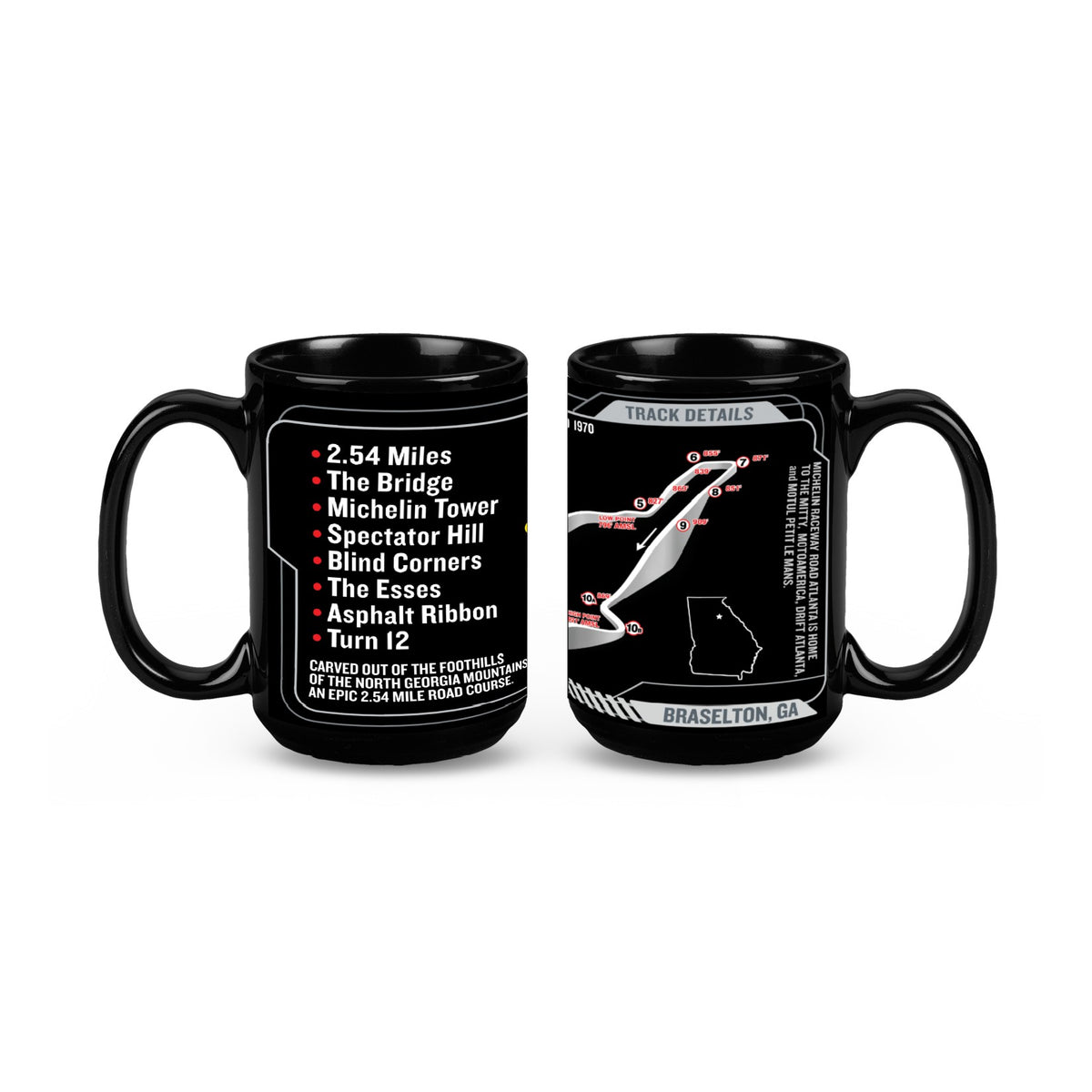 MRRA 3D Track 15oz Coffee Mug