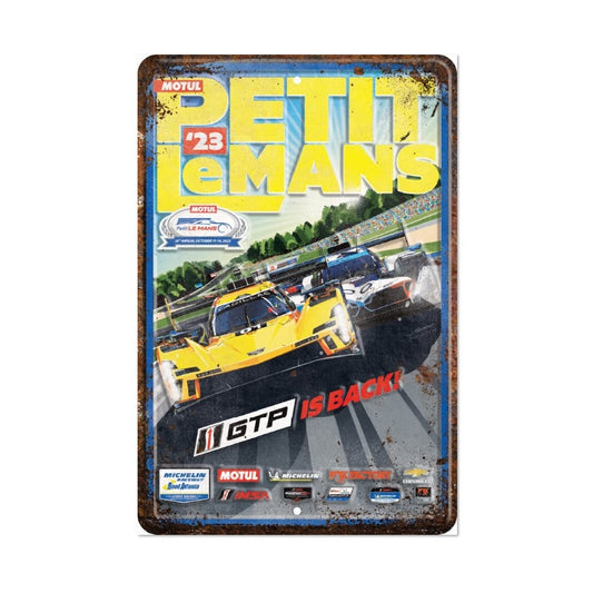 2023 Motul Petit Le Mans Metal Poster Sign
