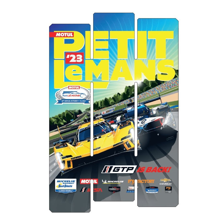 2023 Motul Petit Le Mans Wood Sign