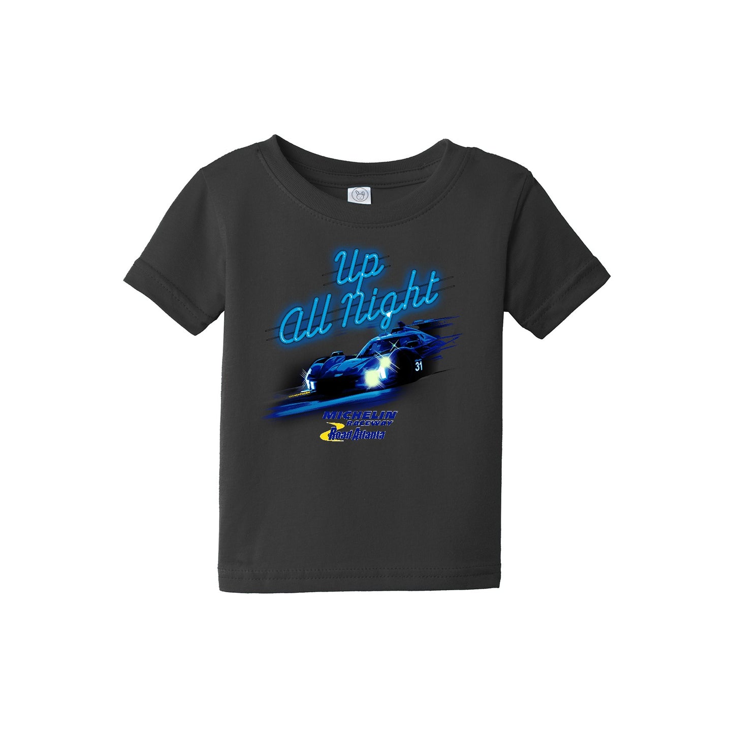 MRRA Up All Night Infant Tee - Black