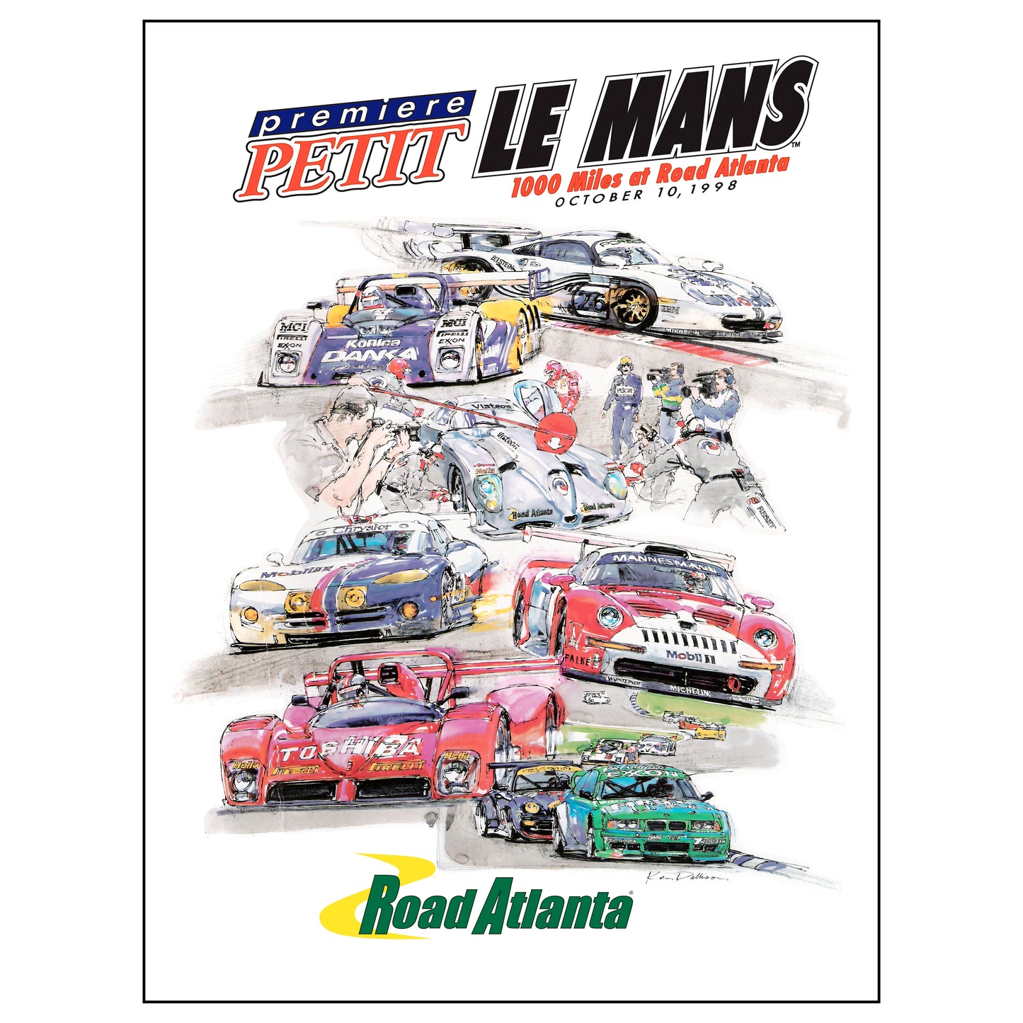1998 Premiere Petit Le Mans Poster
