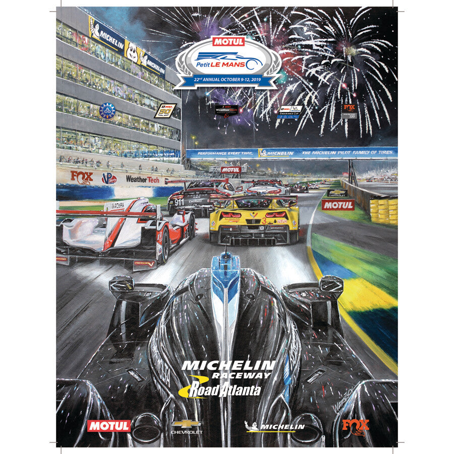 2019 Motul Petit Le Mans Poster - 18 x 24 – Store 254 at Michelin Raceway  Road Atlanta