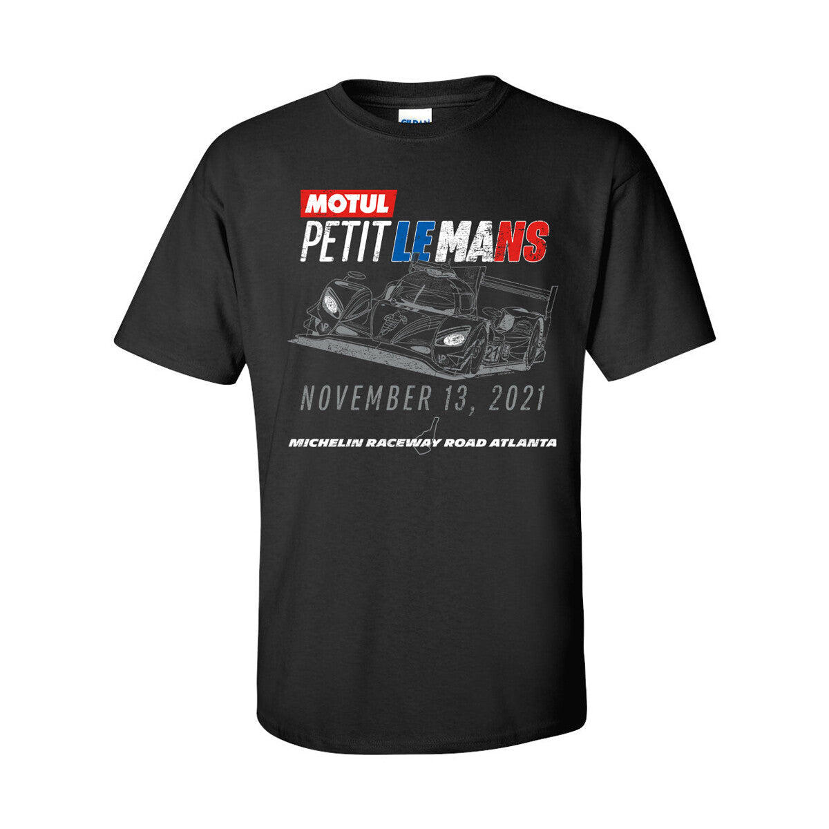 2021 Petit Distress Tee-All Black
