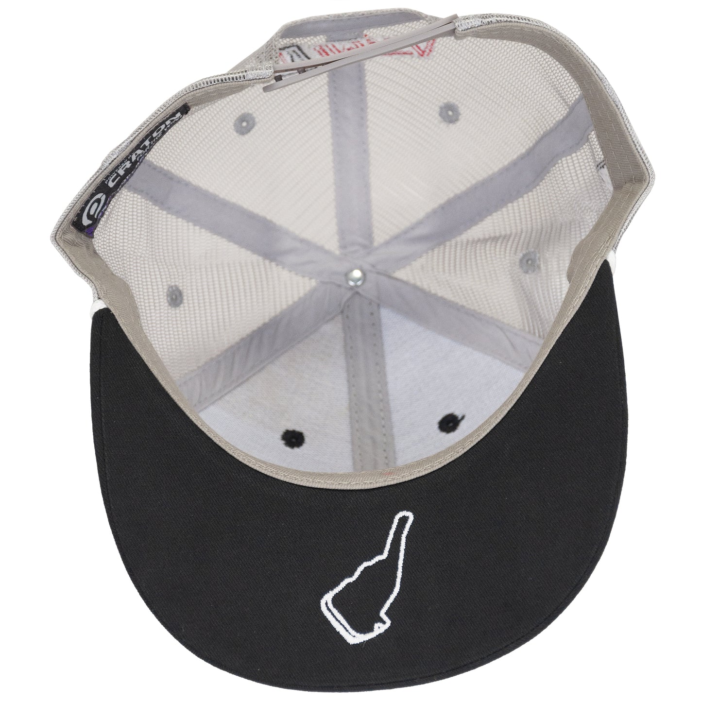 2022 MPLM 25th Flat Bill Rope Hat-Black/Grey