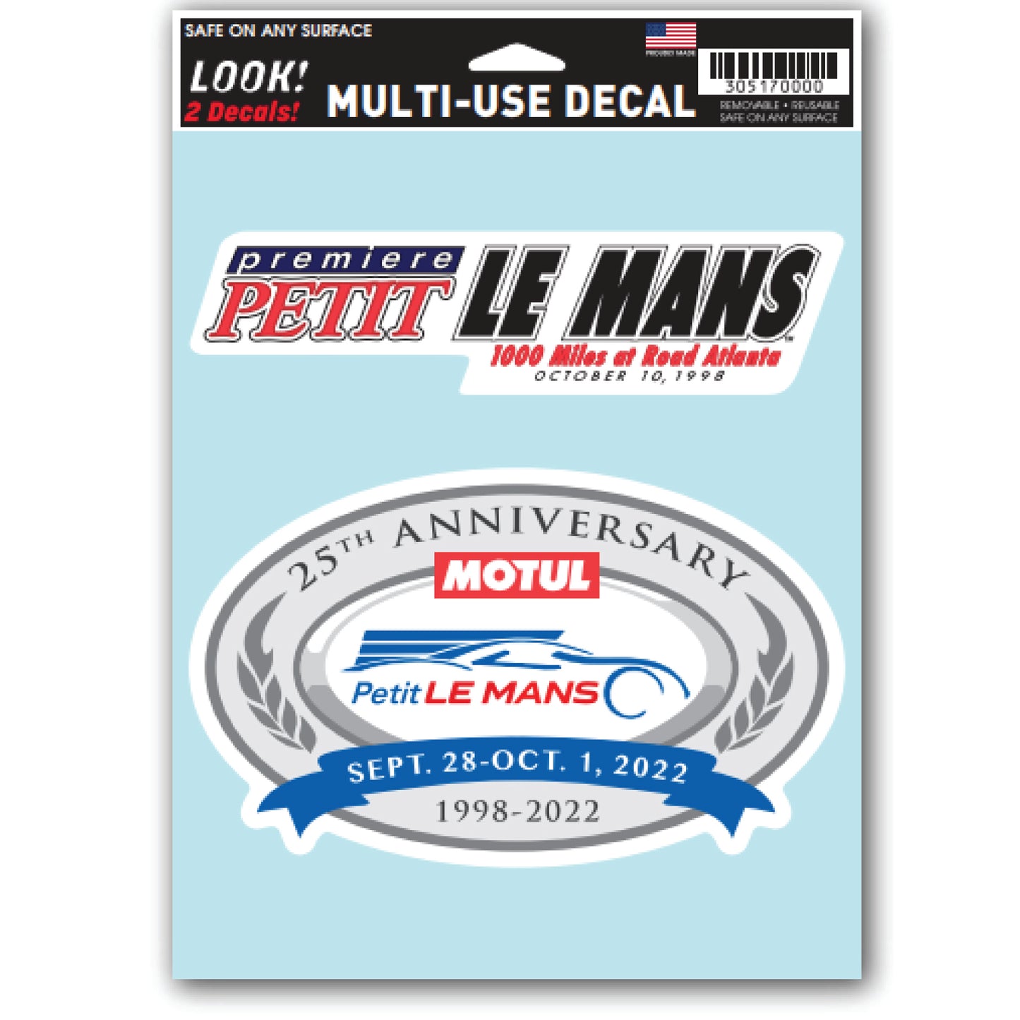 1998-2022 Petit Vinyl Decals