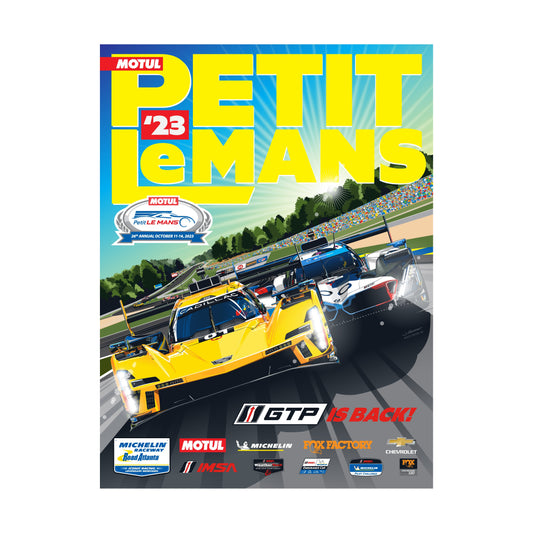 2023 Motul Petit Le Mans Event Poster