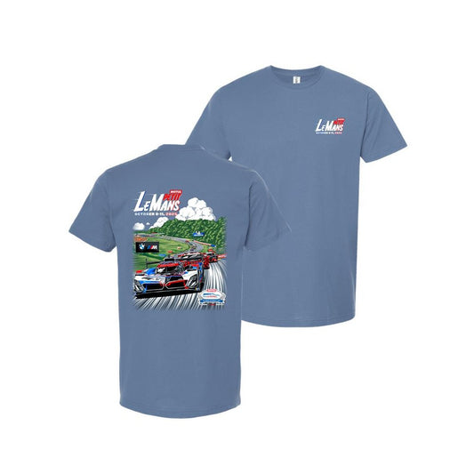 2025 Petit Le Mans Event Tee - Slate Blue