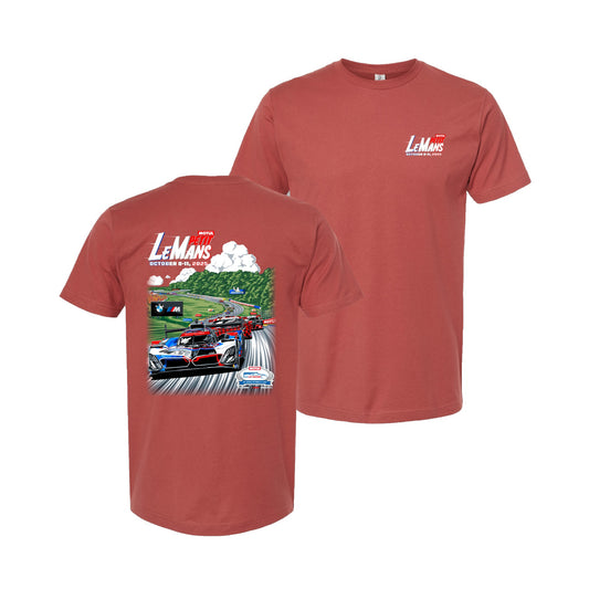 2025 Petit Le Mans Event Tee - Terracotta