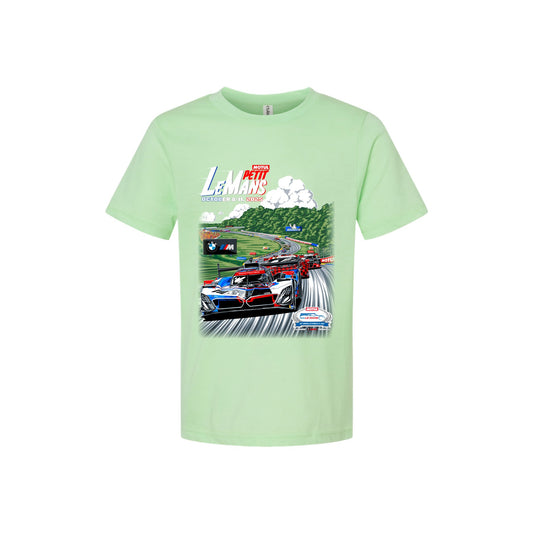 2025 Petit Le Mans Youth Tee - Mint