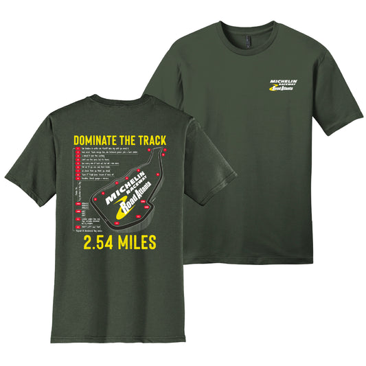 MRRA Dominate the Track Tee - Olive