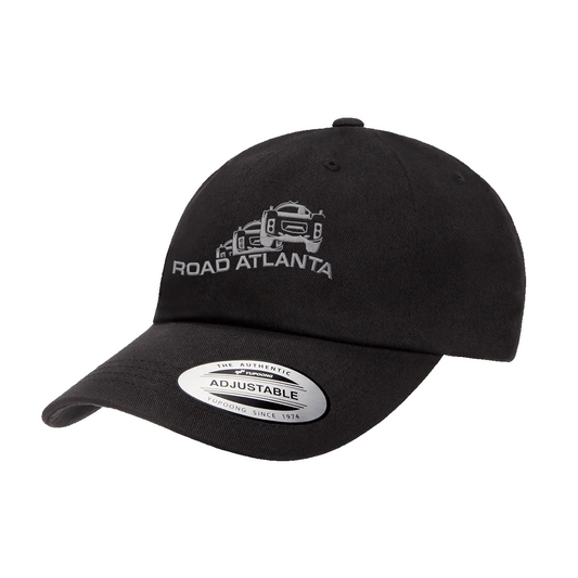 Road Atlanta Vintage Logo Dad Hat - Black
