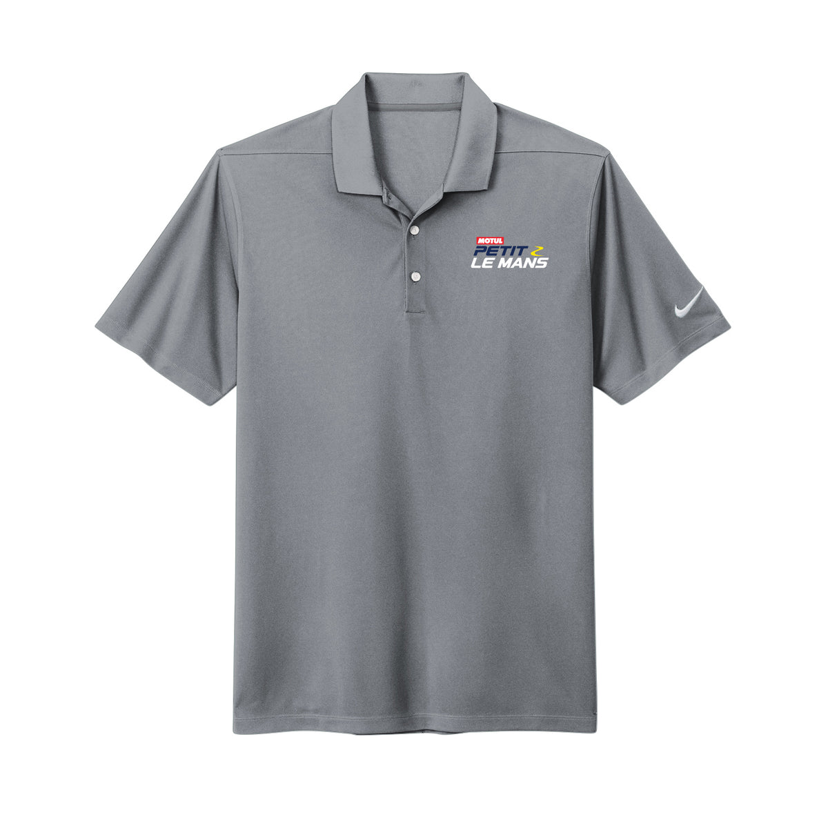 Petit Le Mans Nike Dri-FIT Micro Pique Polo - Grey