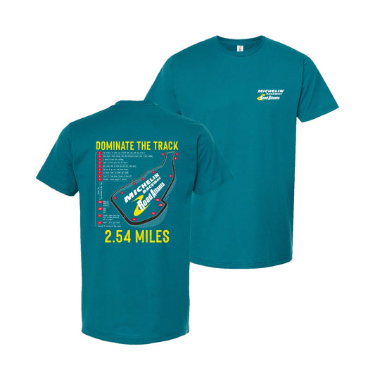 MRRA Dominate the Track Tee - Teal