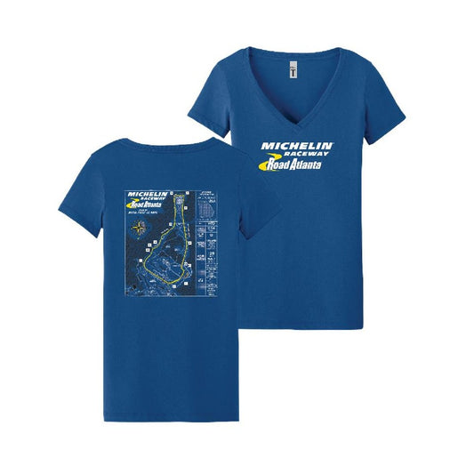 MRRA Blueprint Ladies Tee - Royal