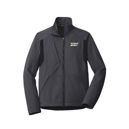 MRRA Back-Block Soft Shell Jacket - Grey/Black