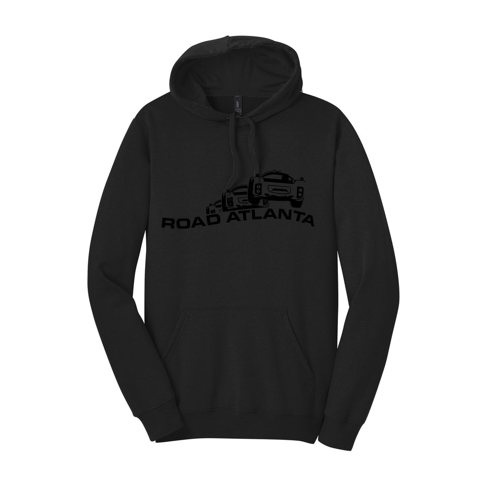 Road Atlanta Vintage Logo Hooded Sweatshirt Black Store 254 at