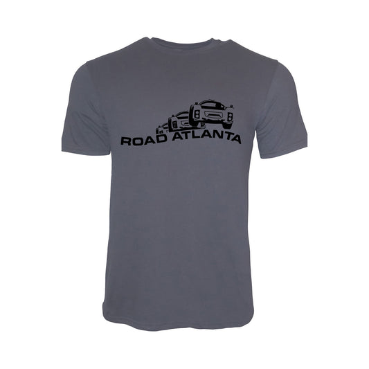 Road Atlanta Vintage Logo Tee - Charcoal