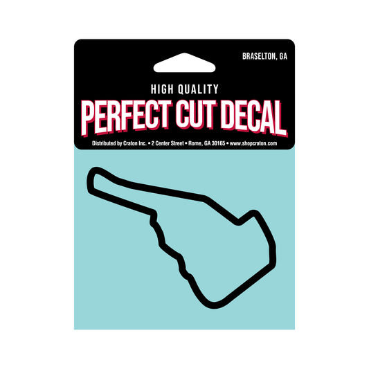 MRRA Track Outline Decal, Black