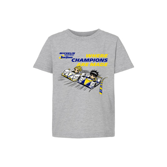 MRRA Where Champions Are Made Youth Tee - Heather Grey