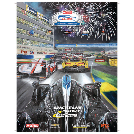 2019 Motul Petit Le Mans Poster - 18 x 24