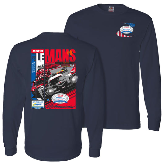 2022 MPLM Poster Long Sleeve Tee - Navy